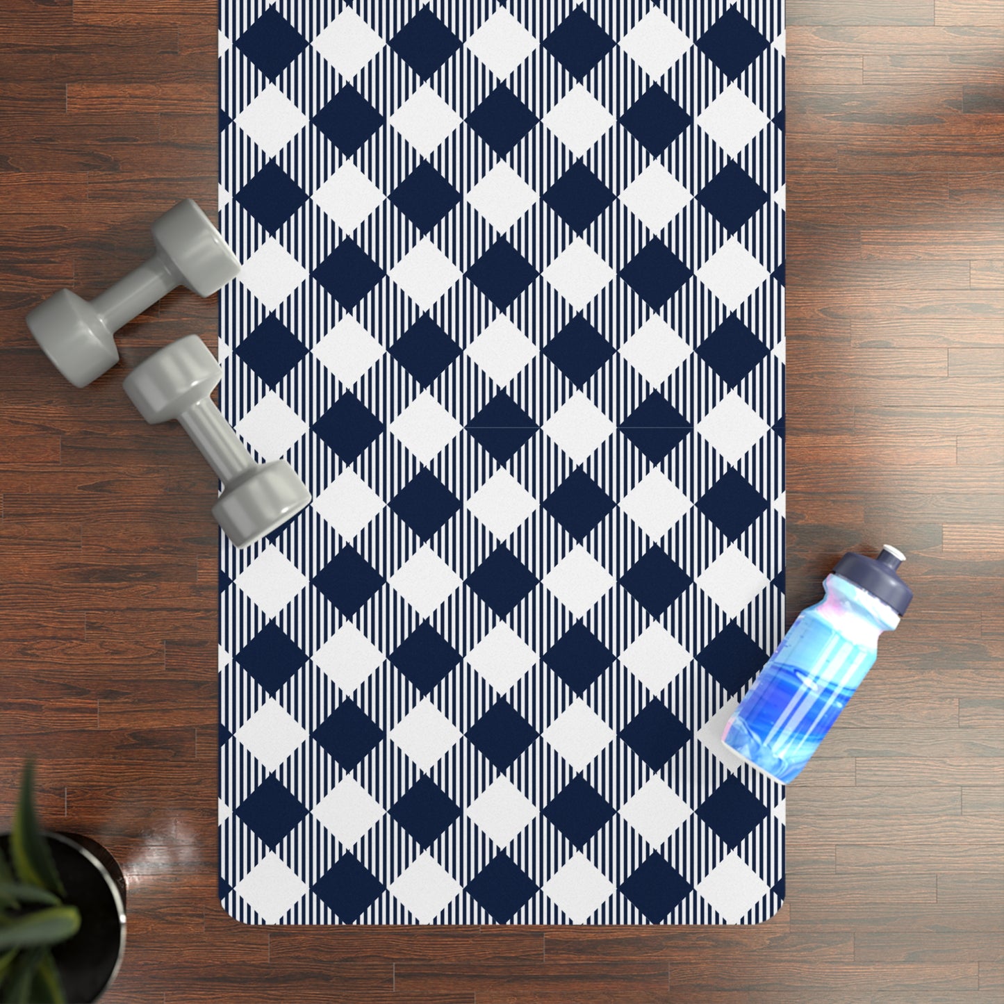 Yoga Mat | State College, Pennsylvania | Gingham