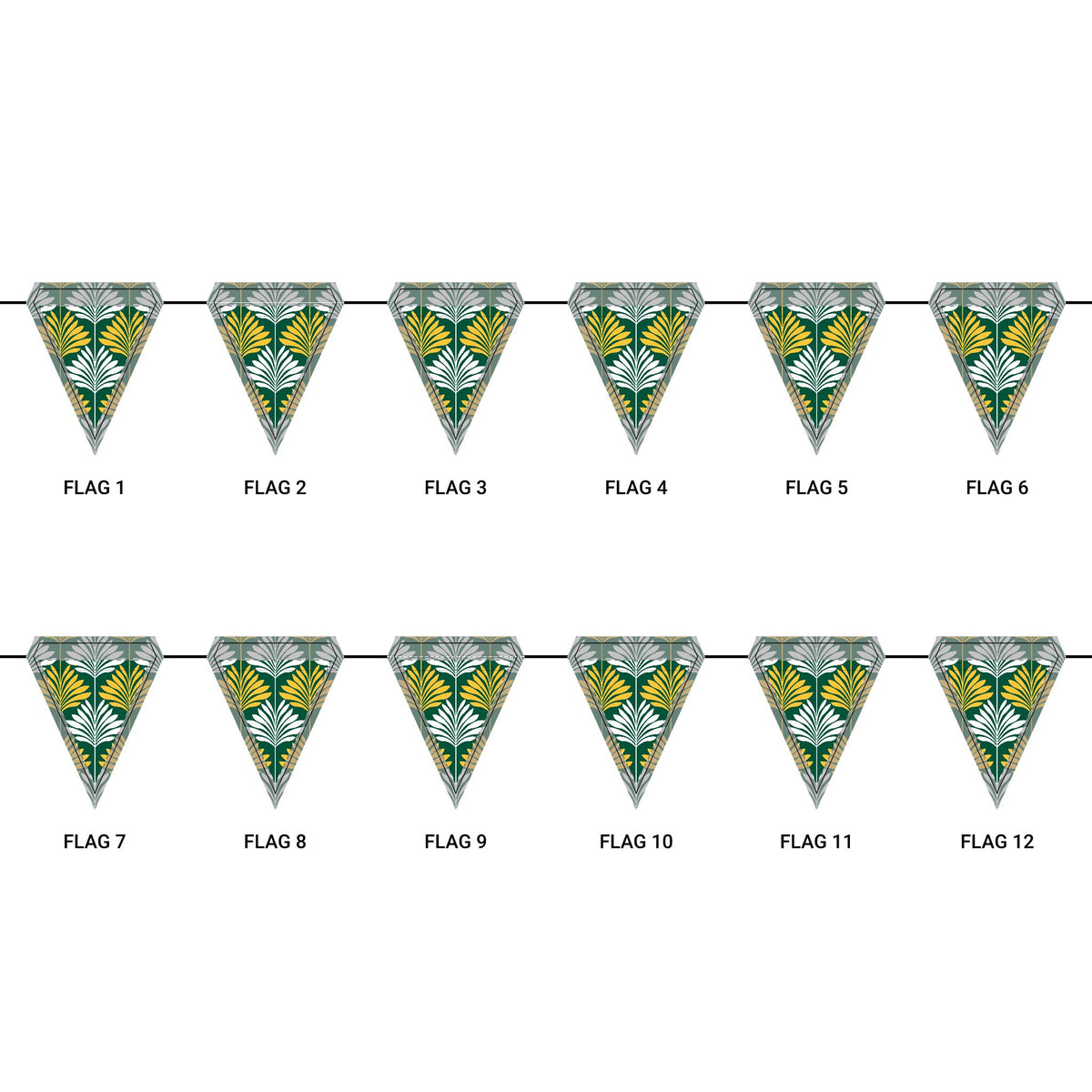 Flag Garland | Fairfax, Virginia | Deco