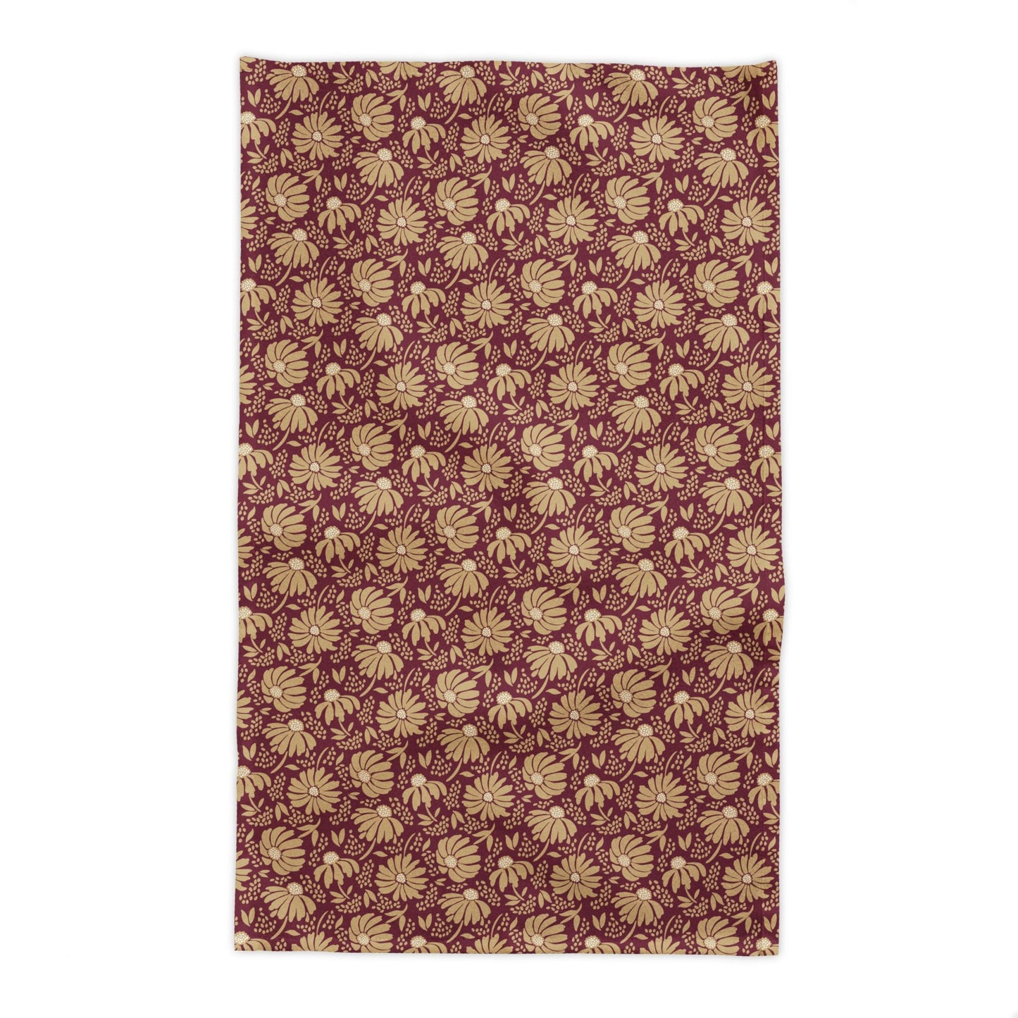 Tablecloth | Maroon & Gold | Bellis