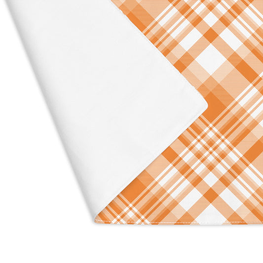 Placemat | Orange & White | Tartan