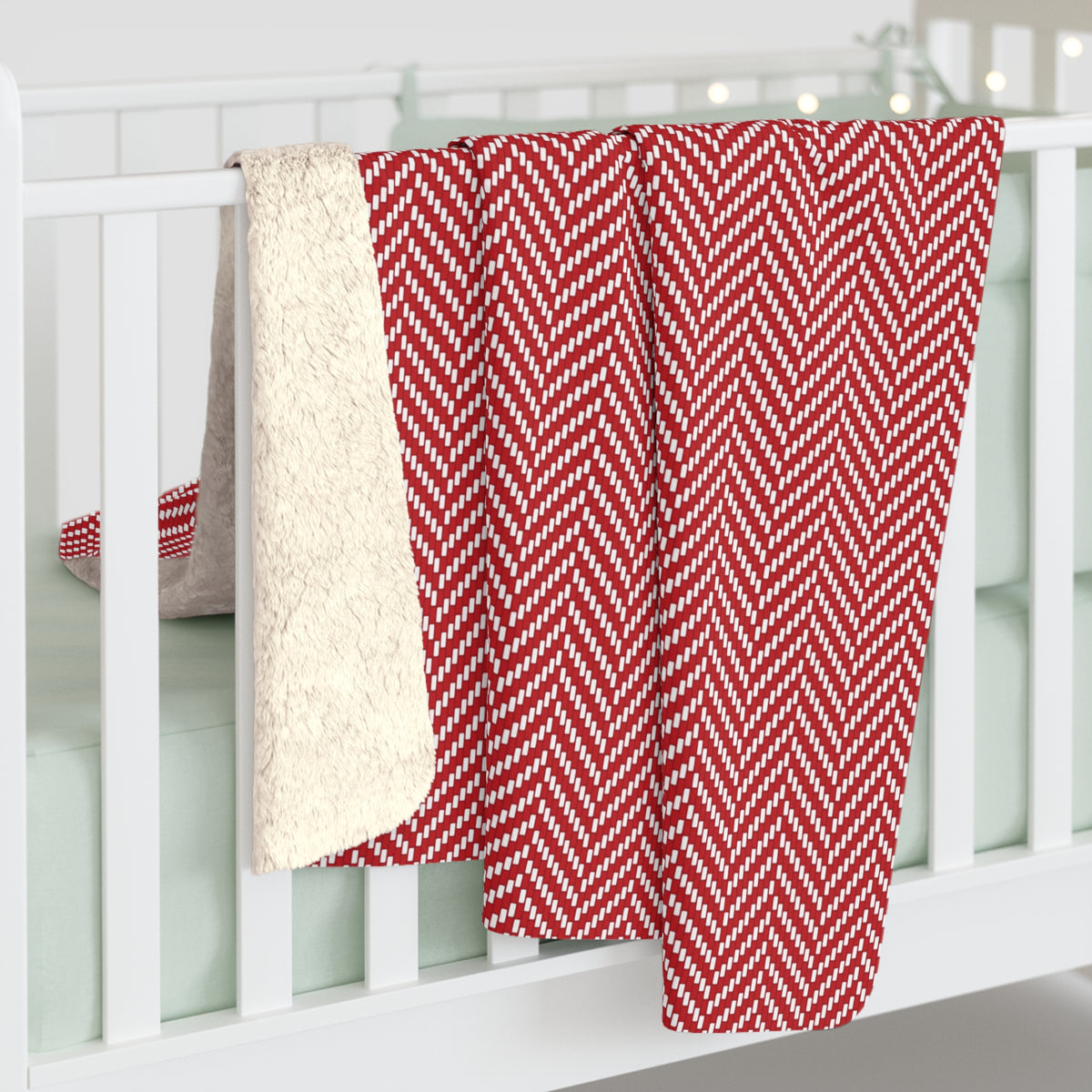 Sherpa Blanket | Madison, Wisconsin | Herringbone