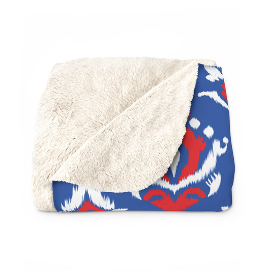Sherpa Blanket | Lawrence, Kansas | Ikat