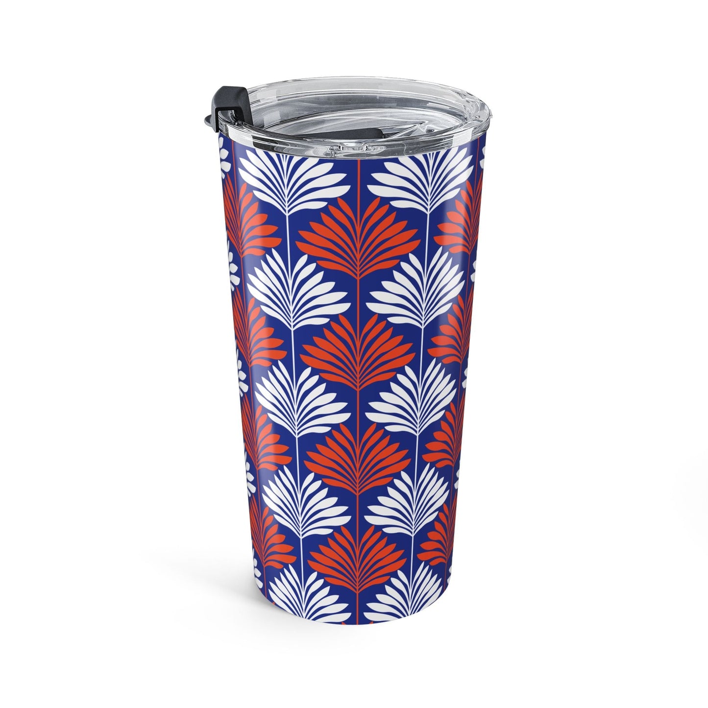 Tumbler | Bright Blue & Orange | Deco