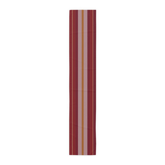 Table Runner | Red & Yellow | Stripe