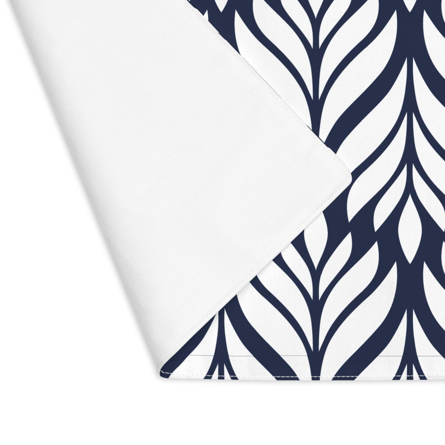 Placemat | Navy & White | Palm