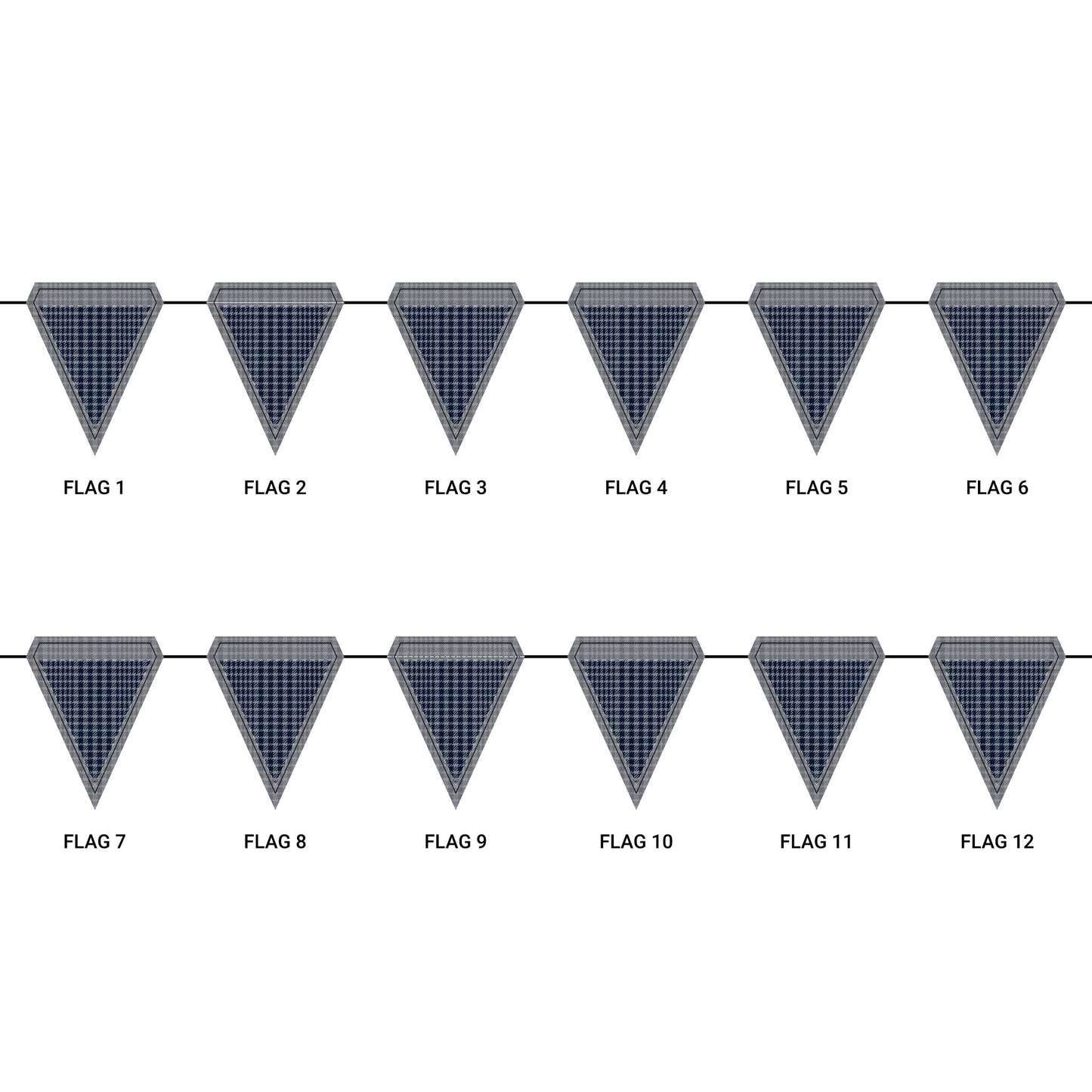 Flag Garland | Storrs, Connecticut | Tweed