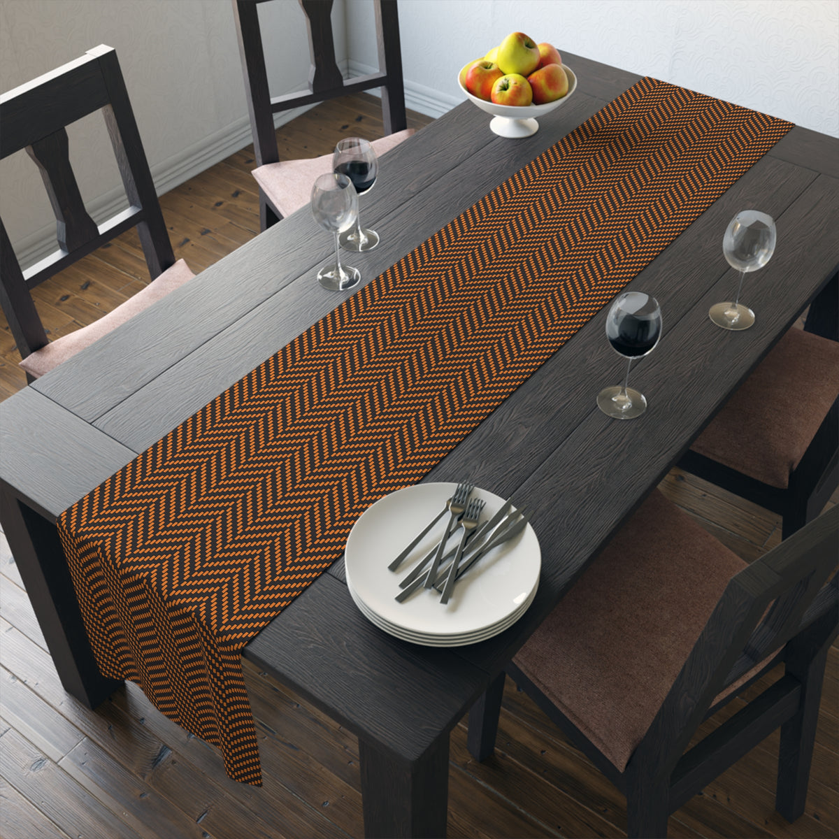 Table Runner | Princeton, New Jersey | Herringbone