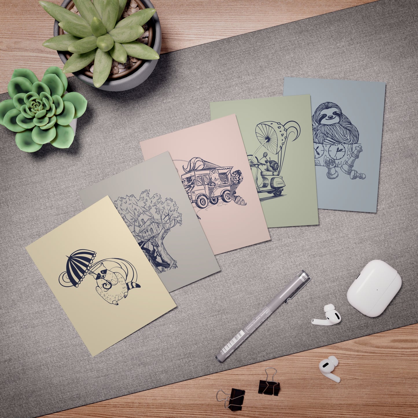 NYP Greeting Cards (5-Pack)