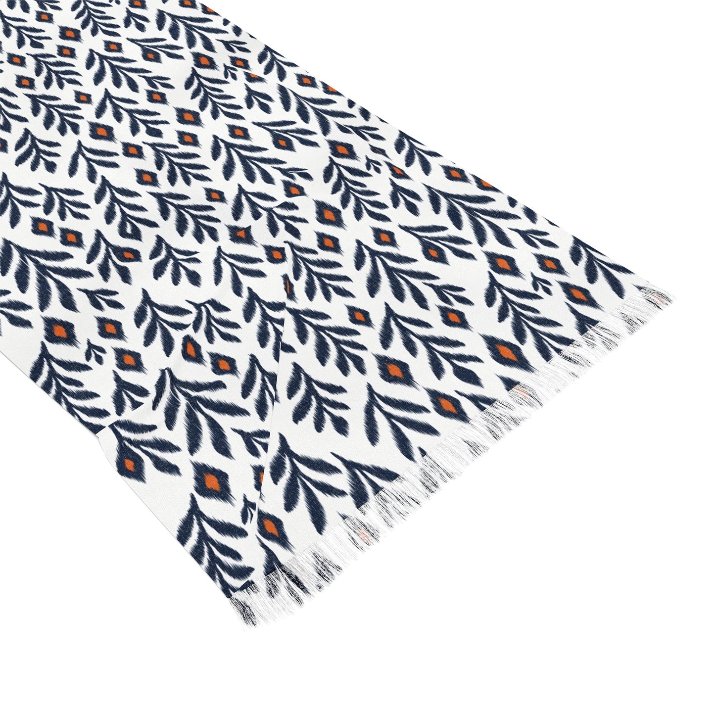 Scarf | Orange & Blue | Laurel