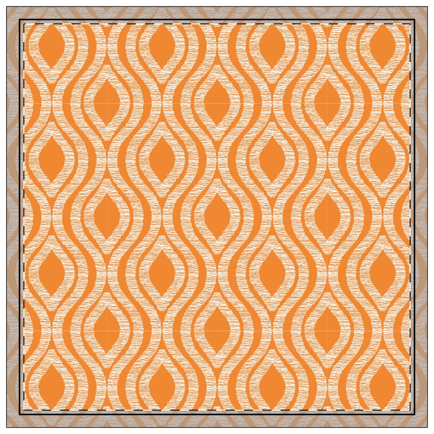 Napkin 4-set | Knoxville, Tennessee | Ogee