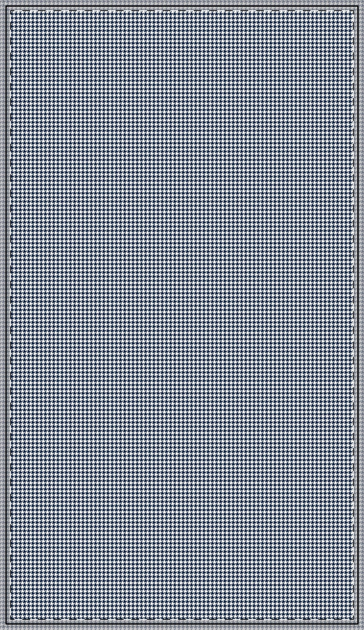 Tablecloth | Navy & White | Houndstooth