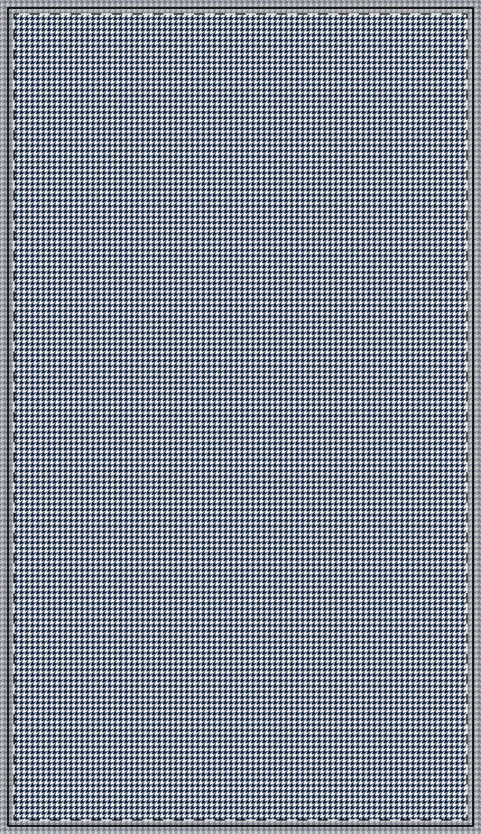 Tablecloth | Navy & White | Houndstooth