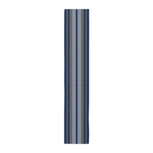 Table Runner | Blue & Gold | Stripe