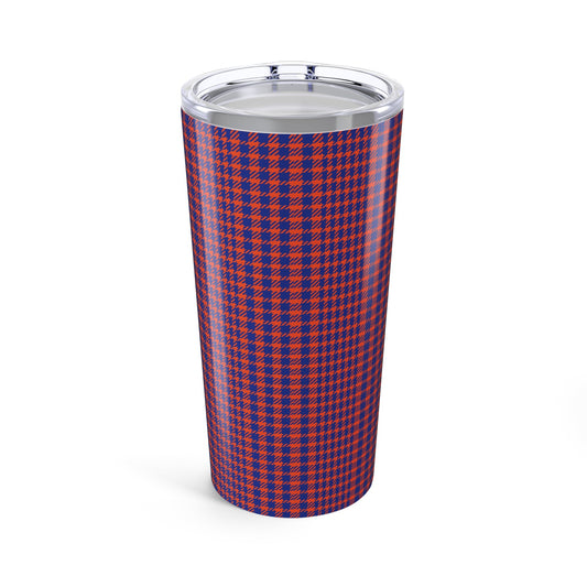 Tumbler | Bright Blue & Orange | Tweed