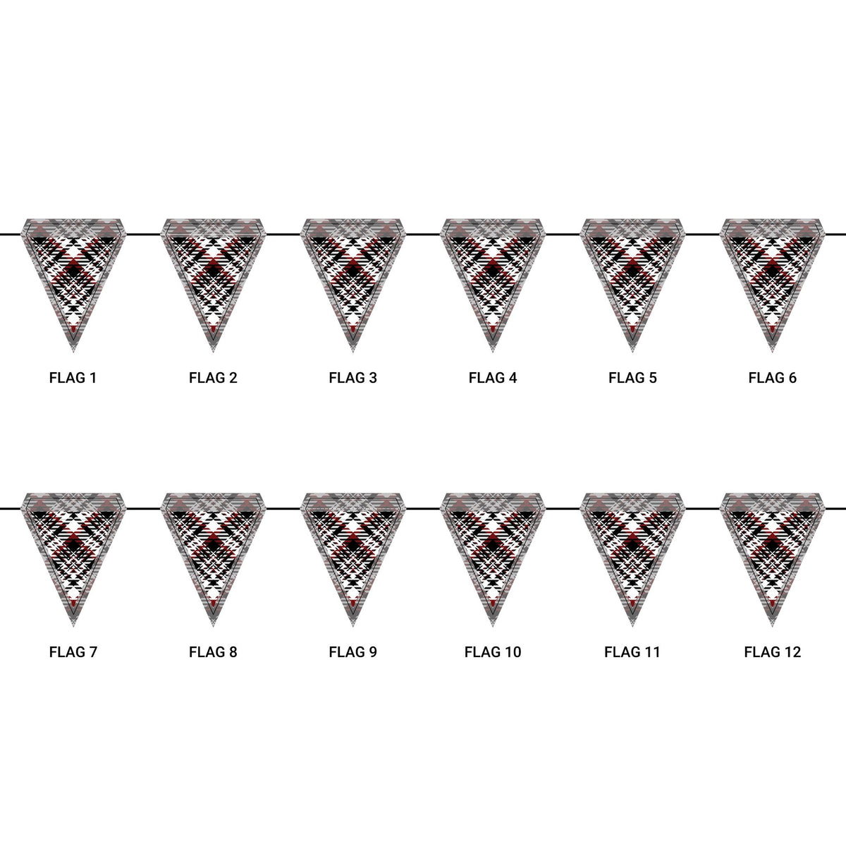 Flag Garland | Columbia, South Carolina | Tartan