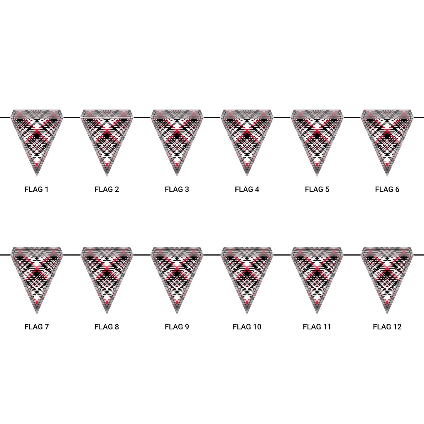 Flag Garland | New Brunswick, New Jersey | Tartan