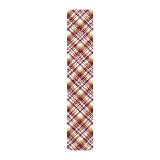 Table Runner | Red & Yellow | Tartan
