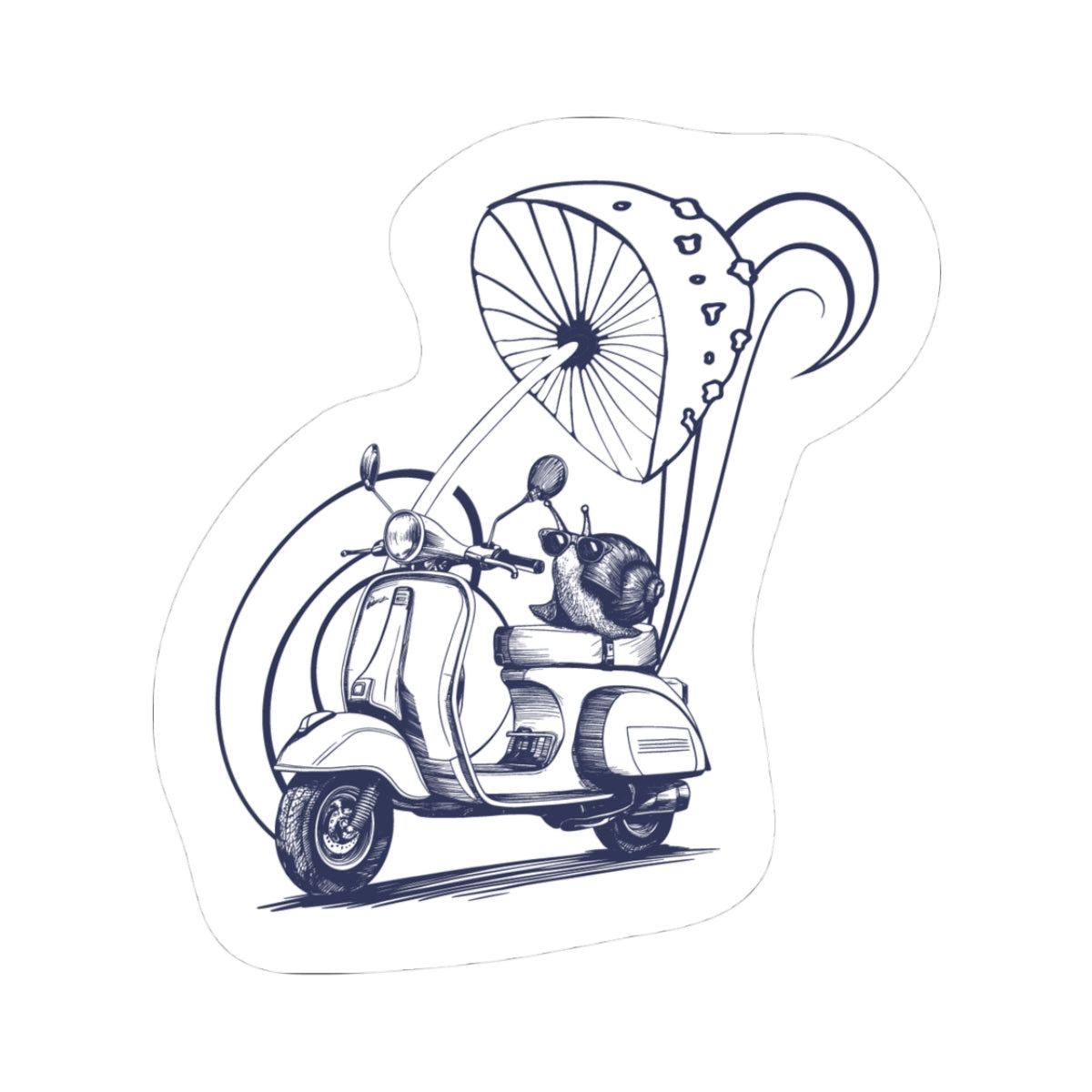 NYP Sticker | Snail Scooter