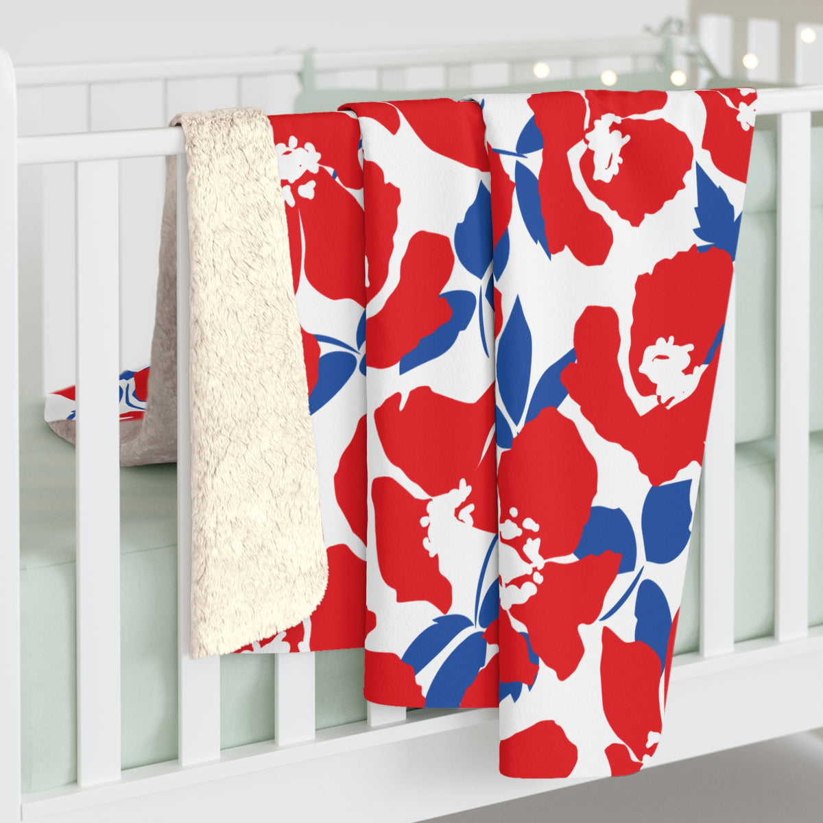 Sherpa Blanket | Lawrence, Kansas | Poppy
