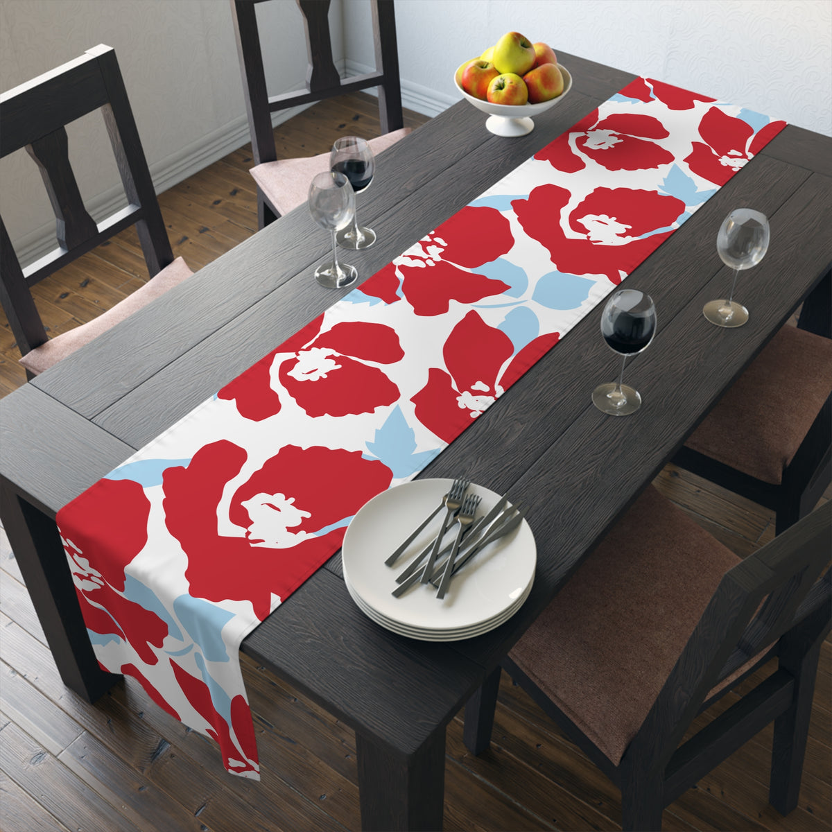 Table Runner | Oxford, Mississippi | Poppy