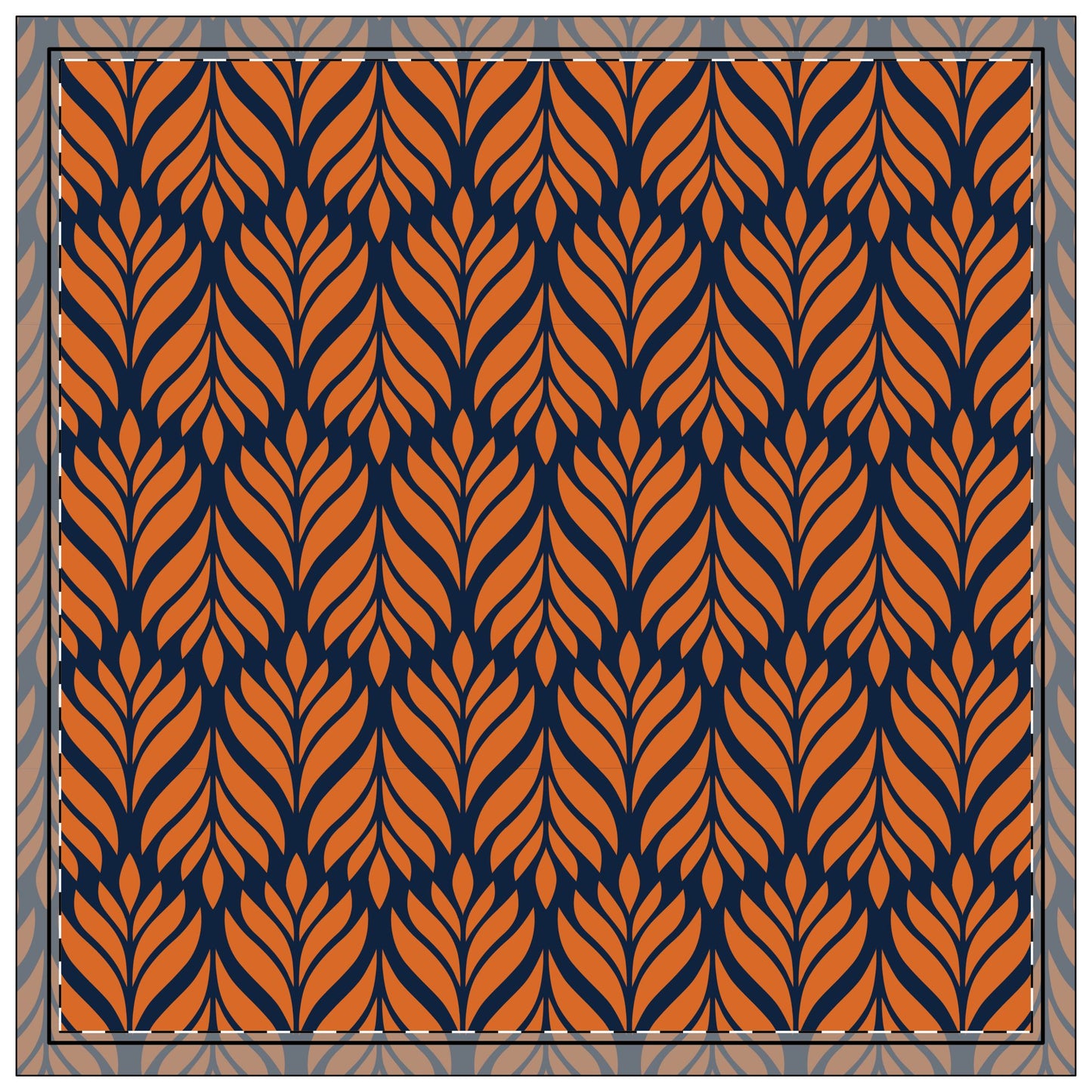 Napkin 4-set | Auburn, Alabama | Palm