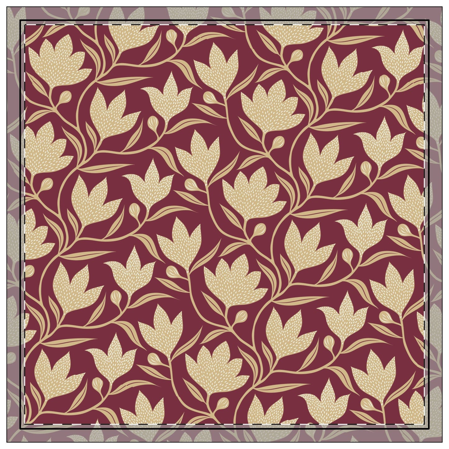 Napkins | Maroon & Gold | Magnolia