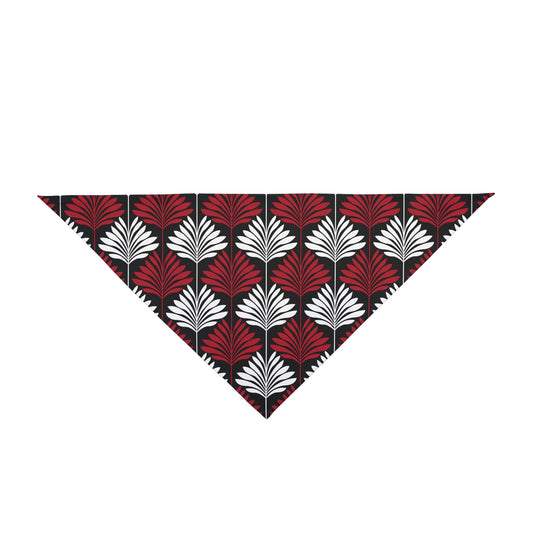 Pet Bandana | Red & Black | Deco