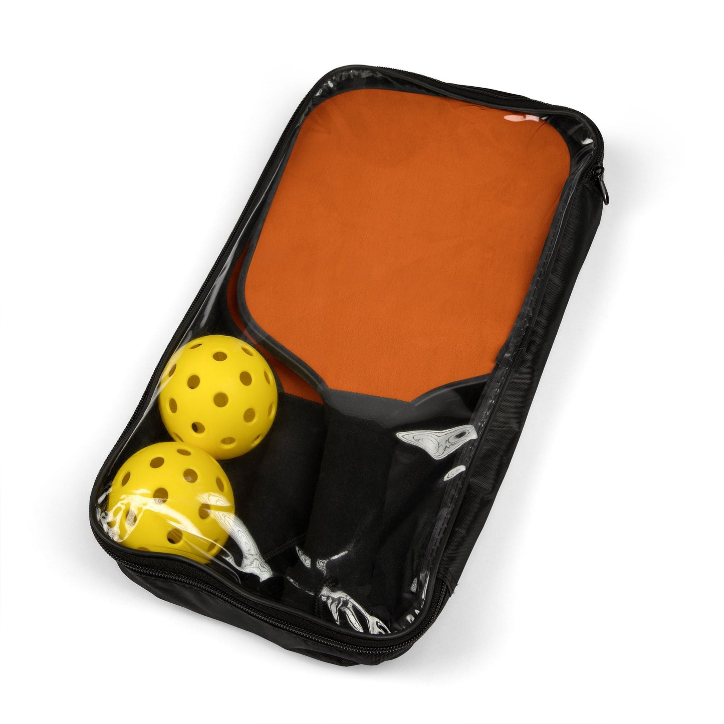 Pickleball Paddle Kit | Maroon & Orange | Light