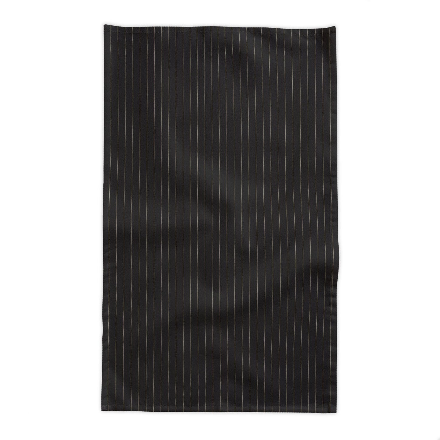 Tablecloth | Black & Gold | Pinstripe