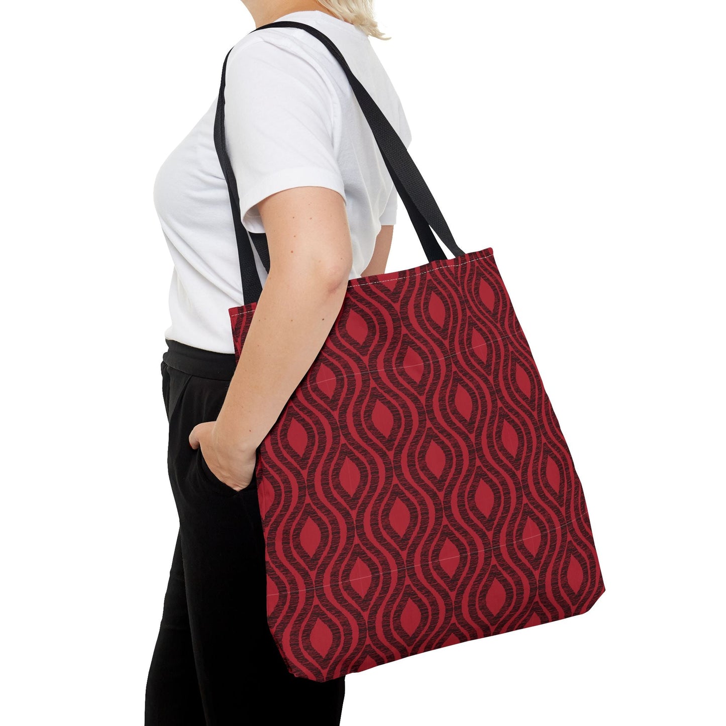 Tote Bag | Red & Black | Ogee