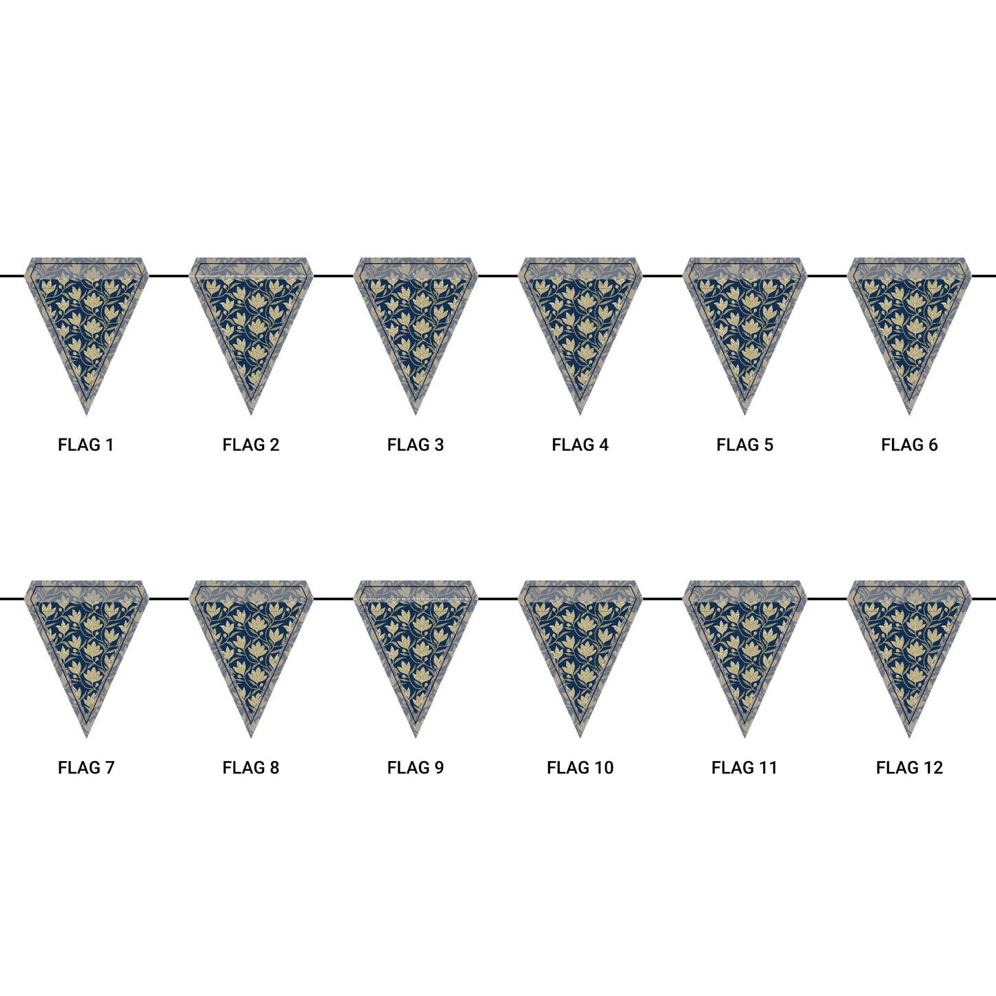 Flag Garland | Atlanta, Georgia | Magnolia