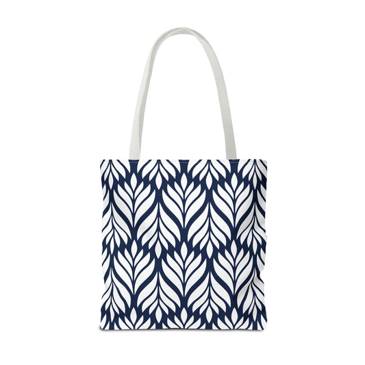 Tote Bag | Navy & White | Palm