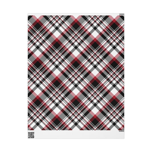 Gift Wrap | Red & Black | Tartan