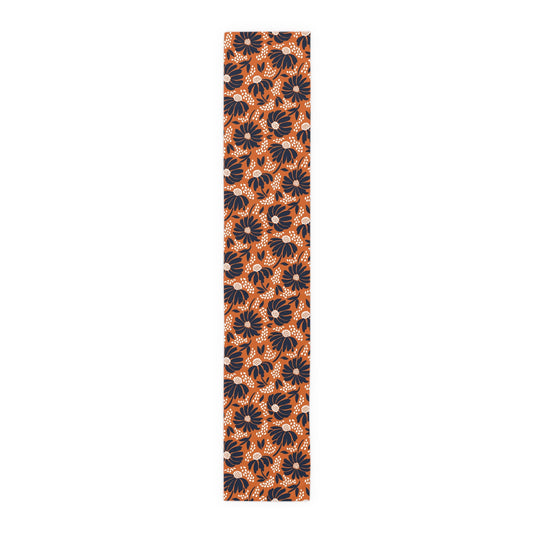 Table Runner | Orange & Blue | Bellis