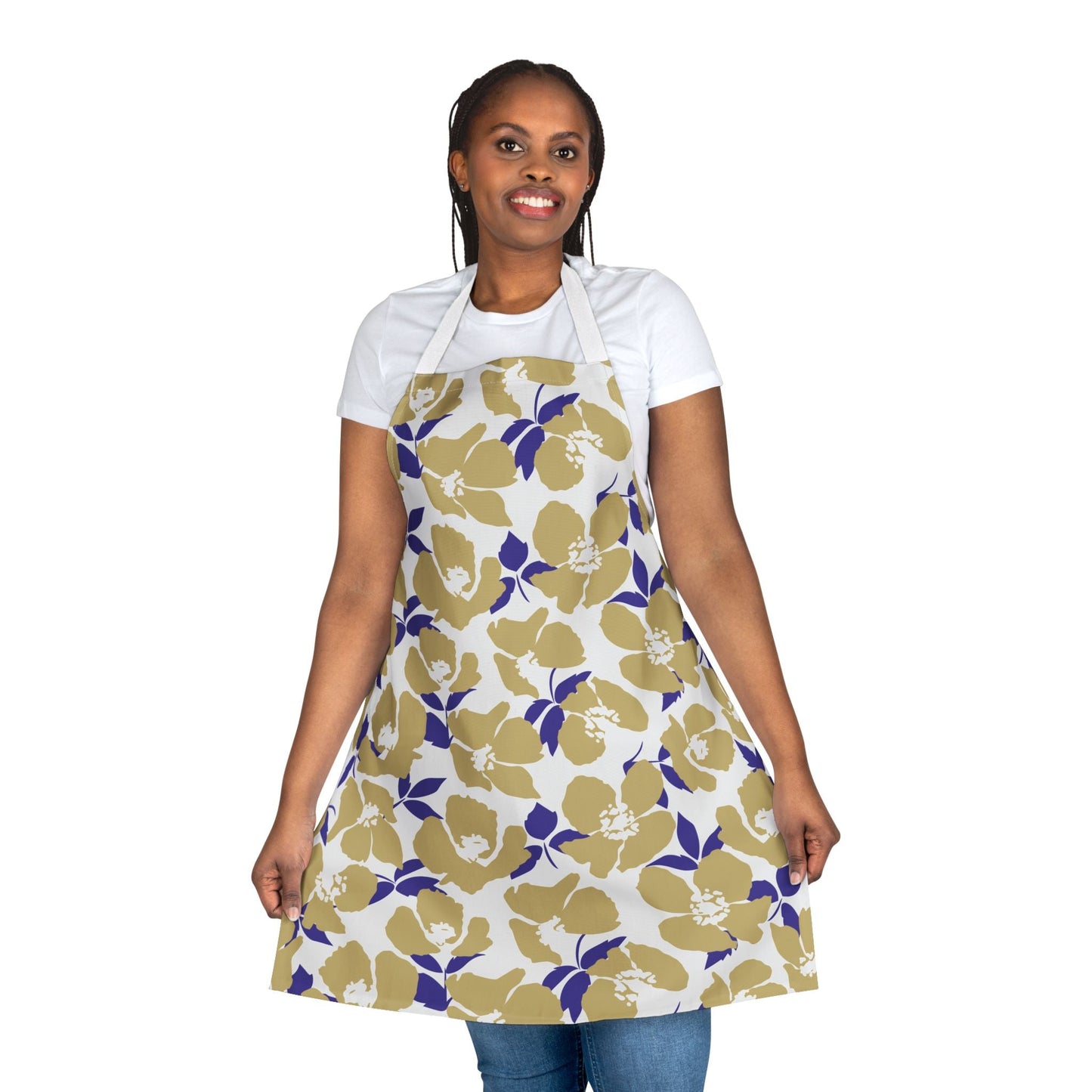 Apron | Purple & Gold | Poppy