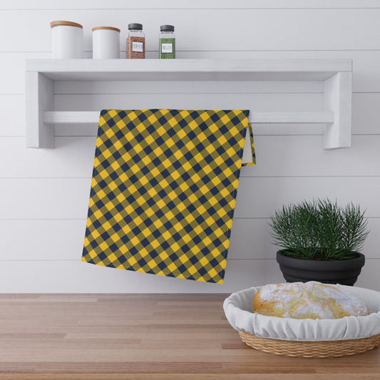 Tea Towels | Yellow & Blue | Gingham
