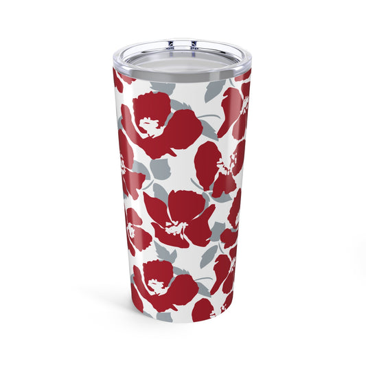 Tumbler | Red & Gray | Poppy