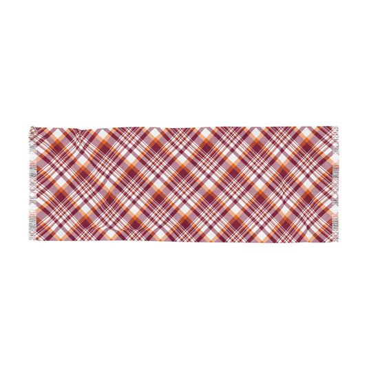 Scarf | Maroon & Orange | Tartan
