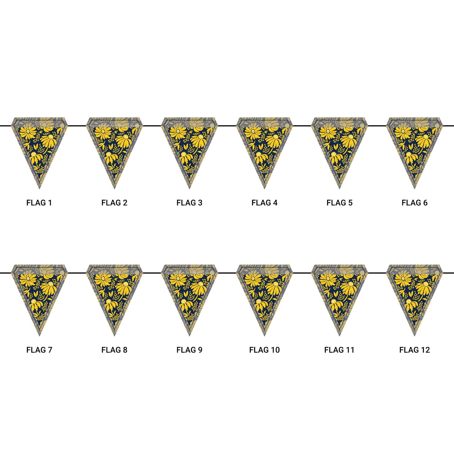 Flag Garland | Ann Arbor, Michigan | Bellis