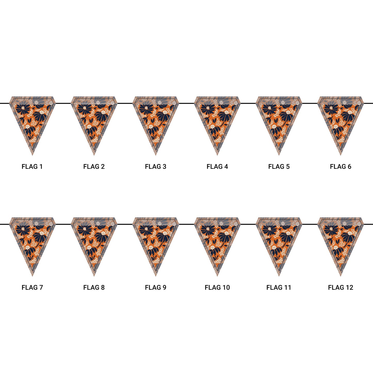 Flag Garland | Auburn, Alabama | Bellis