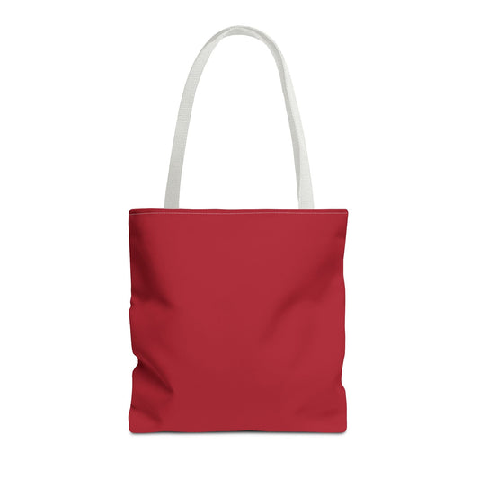 Tote Bag | Red & Black | Red
