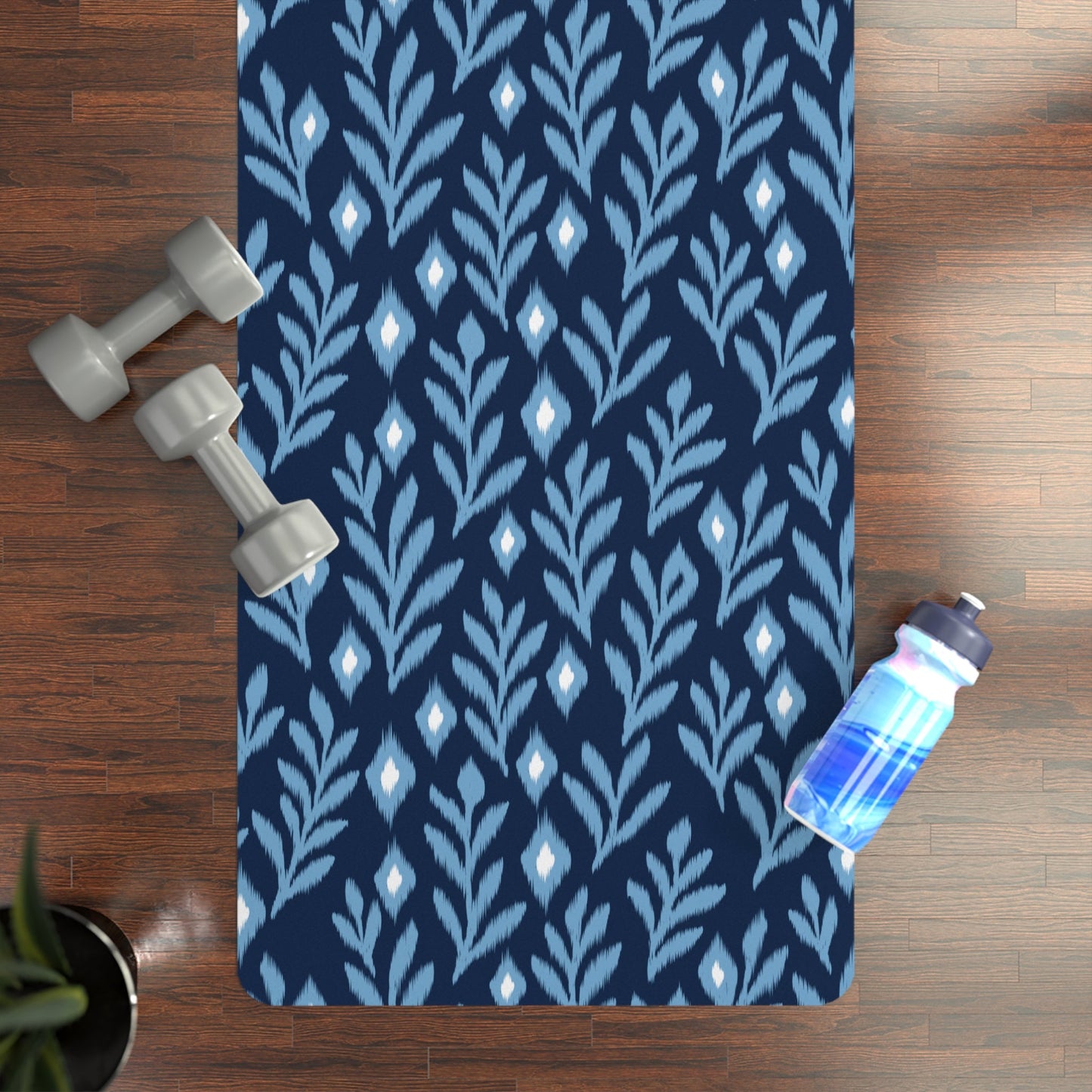 Yoga Mat | Light Blue & White | Laurel