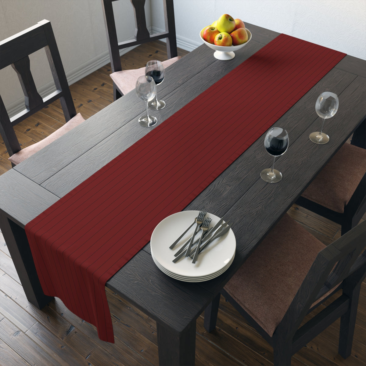 Table Runner | Columbia, South Carolina | Pinstripe
