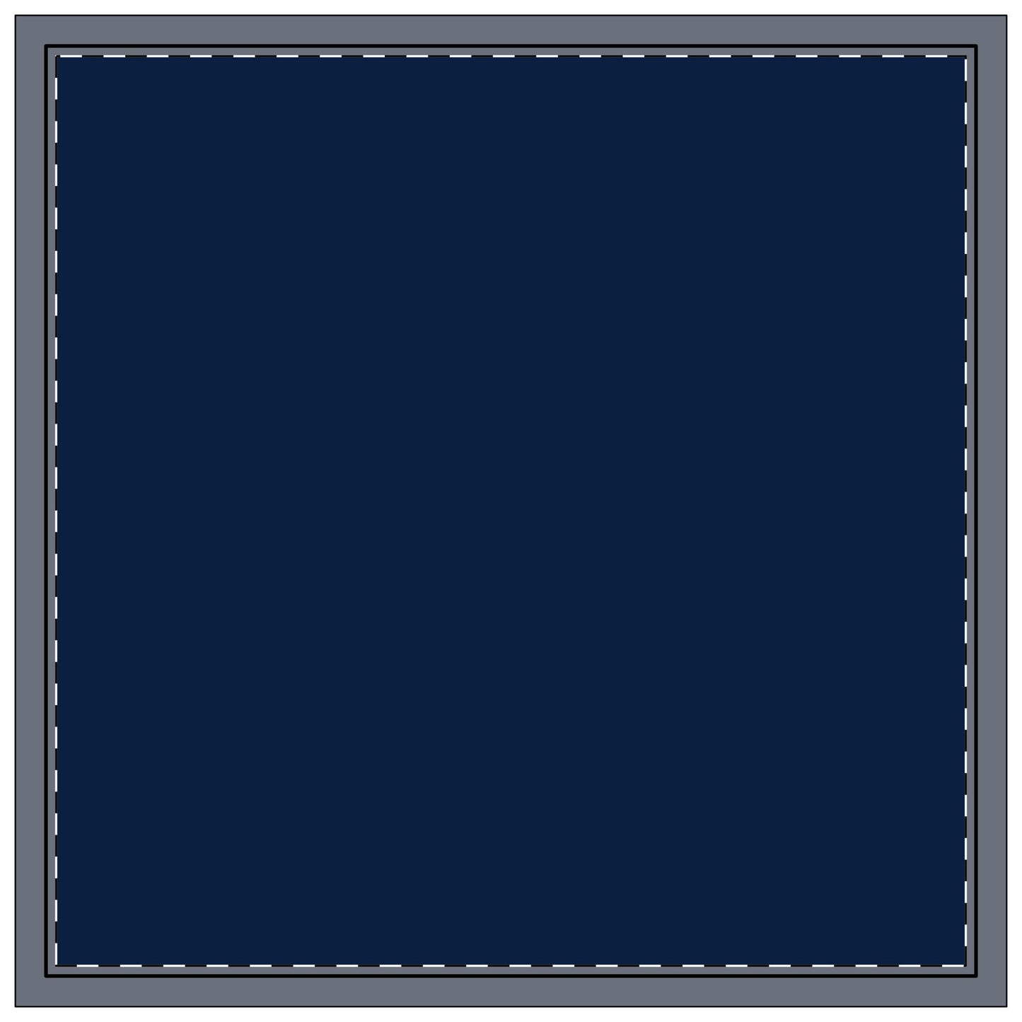 Napkin 4-set | State College, Pennsylvania | Dark