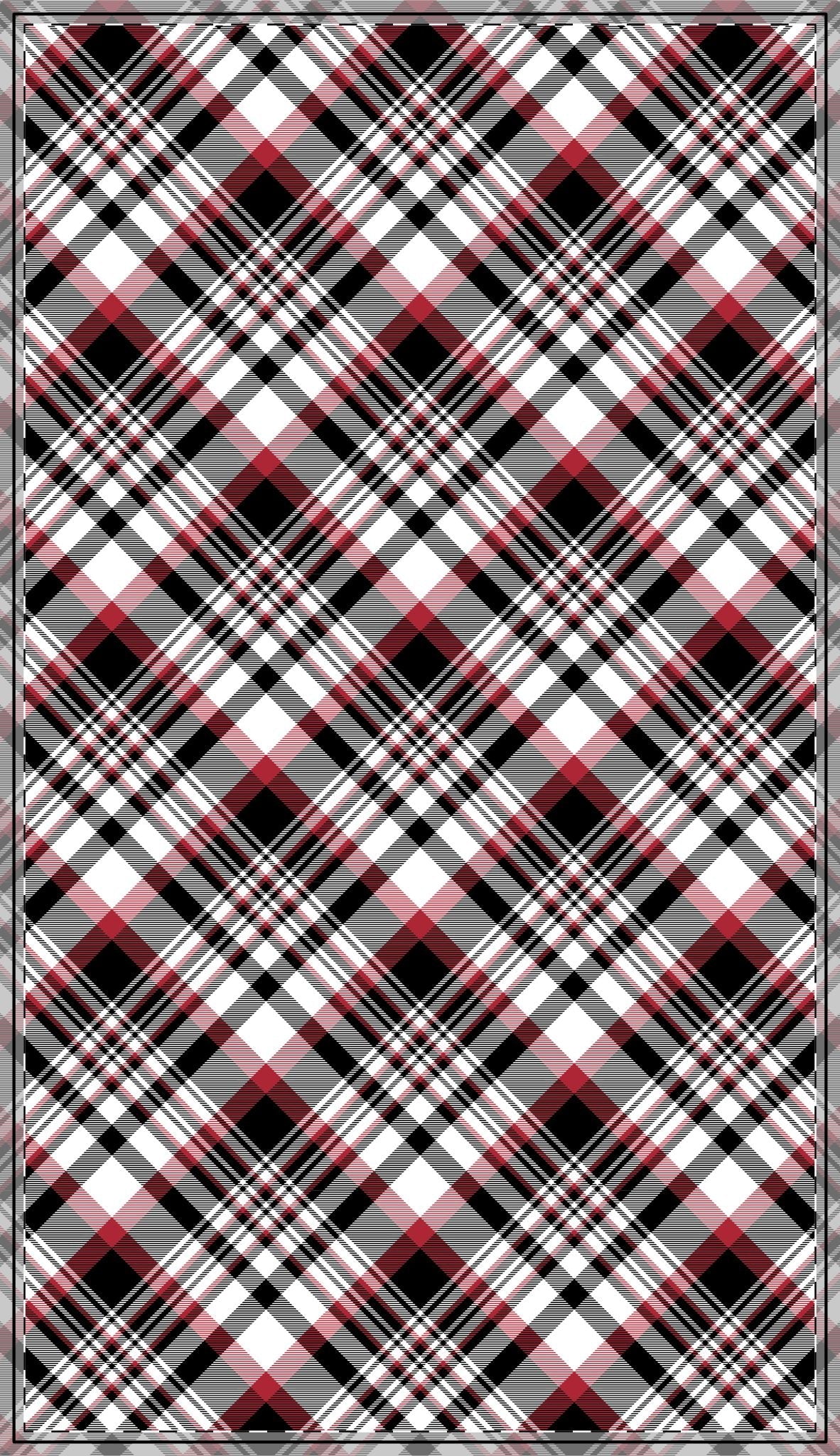 Tablecloth | Red & Black | Tartan