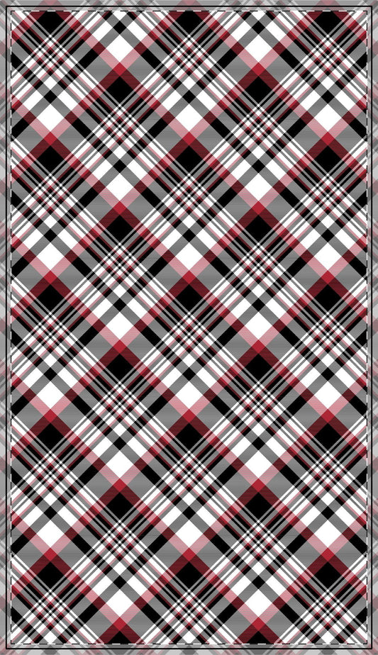 Tablecloth | Red & Black | Tartan