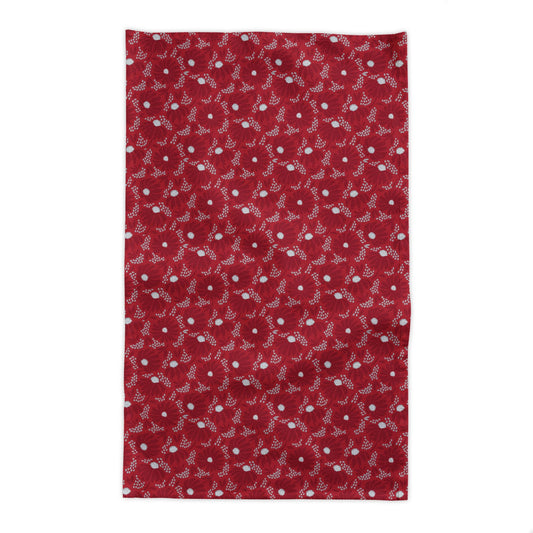 Tablecloth | Red & Gray | Bellis