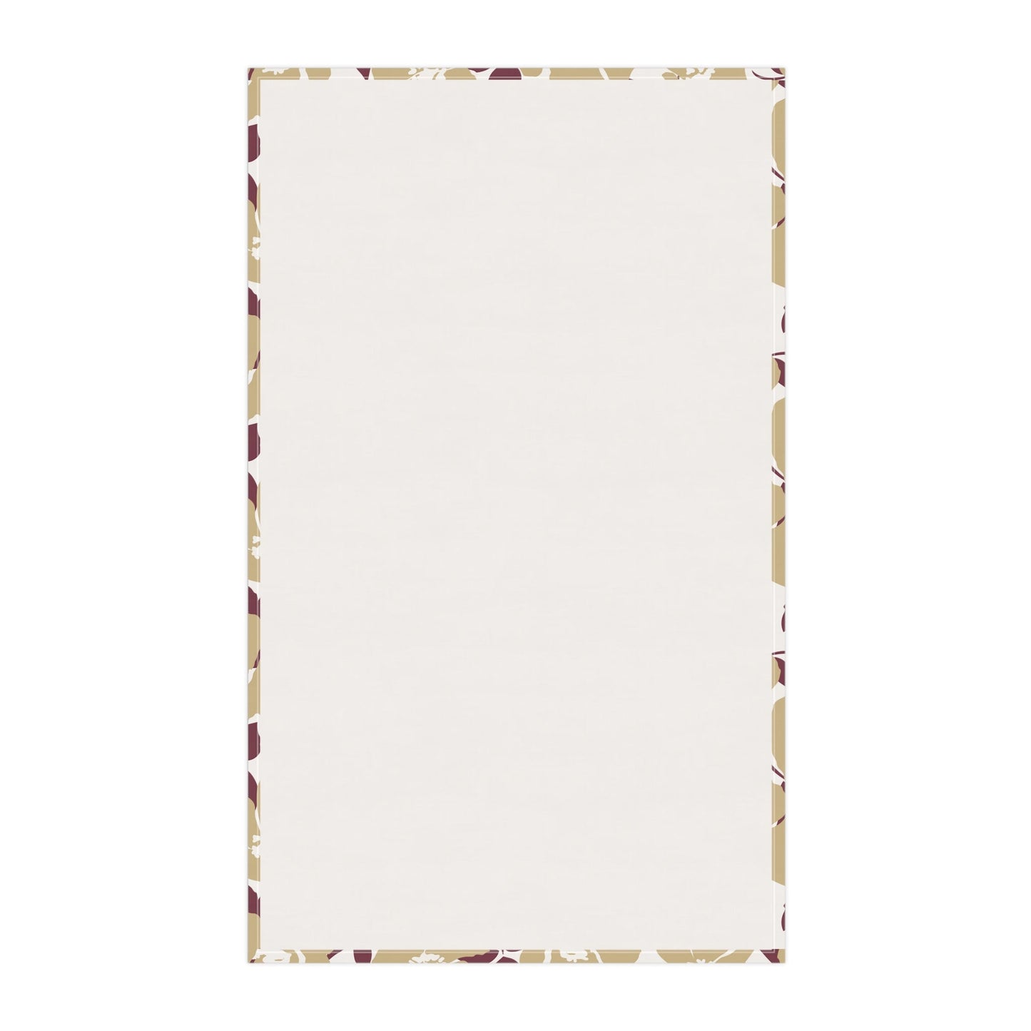 Tea Towels | Maroon & Gold | Poppy