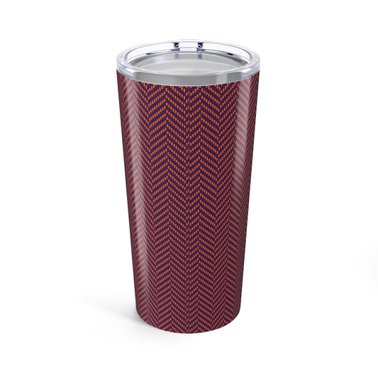 Tumbler | Clemson, South Carolina | Herringbone