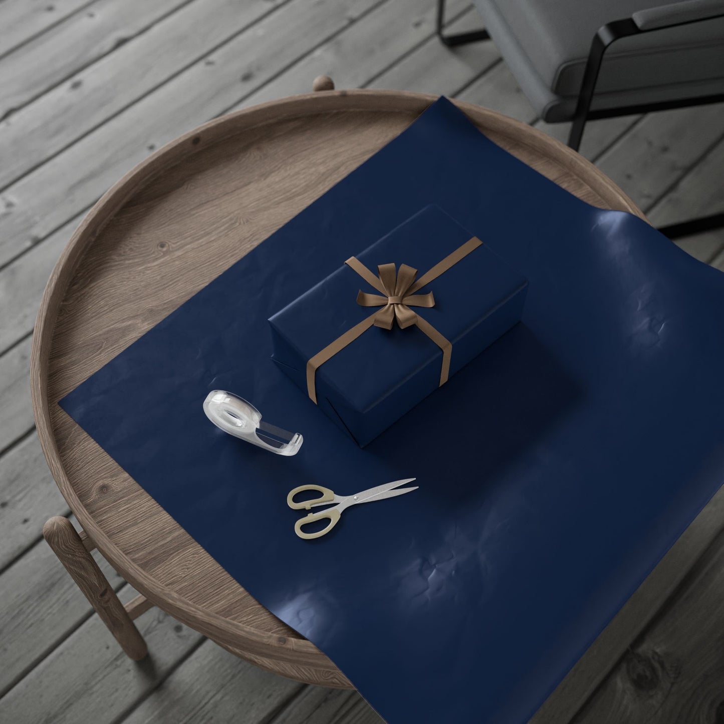 Gift Wrap | Ann Arbor, Michigan | Dark (Blue)